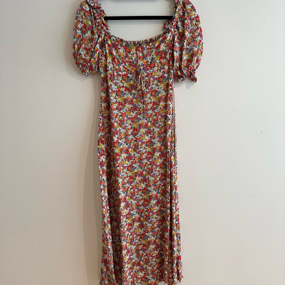 Faithfull The Brand Lennox Midi Dress US size 4